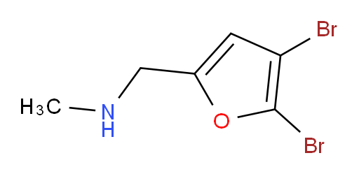 [(4,5-dibromofuran-2-yl)methyl](methyl)amine