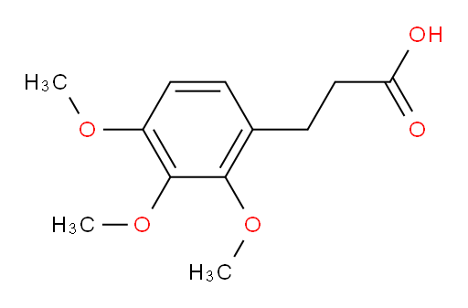 3-(2,3,4-trimethoxyphenyl)propanoic acid