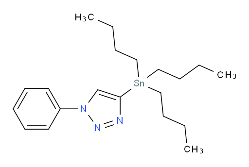 1-phenyl-4-(tributylstannyl)-1H-1,2,3-triazole