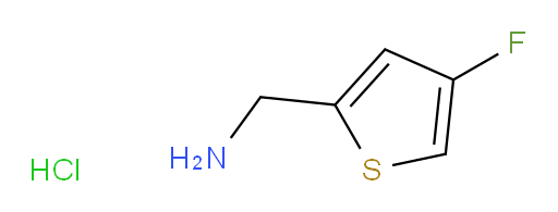 1-(4-fluorothiophen-2-yl)methanamine hydrochloride
