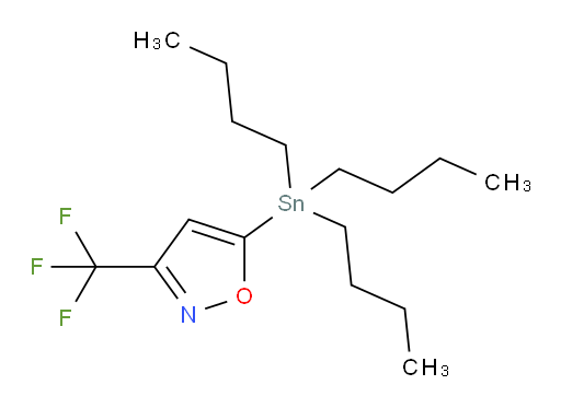5-(tributylstannyl)-3-(trifluoromethyl)-1,2-oxazole