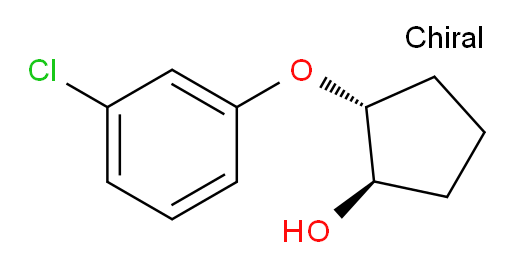 (1R,2R)-2-(3-chlorophenoxy)cyclopentan-1-ol