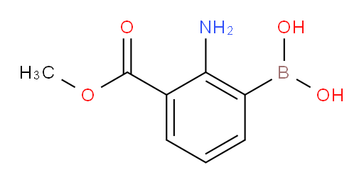 [2-amino-3-(methoxycarbonyl)phenyl]boronic acid