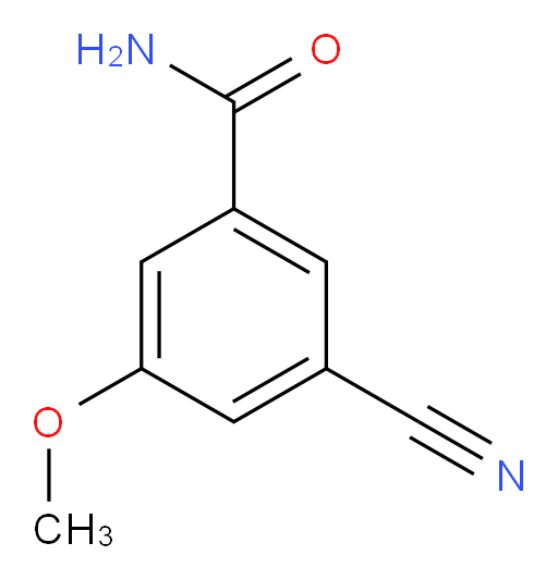 3-cyano-5-methoxybenzamide
