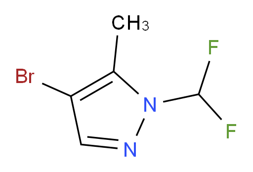 4-bromo-1-(difluoromethyl)-5-methyl-1H-pyrazole