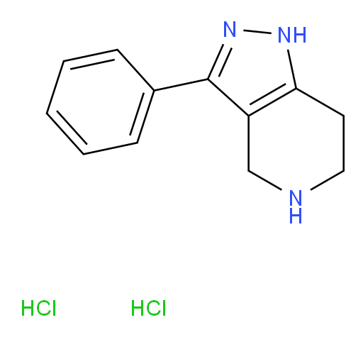 3-phenyl-1H,4H,5H,6H,7H-pyrazolo[4,3-c]pyridine dihydrochloride