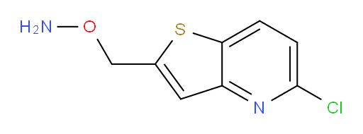 O-({5-chlorothieno[3,2-b]pyridin-2-yl}methyl)hydroxylamine