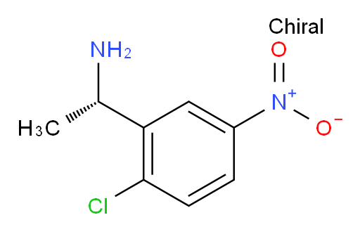 (1S)-1-(2-chloro-5-nitrophenyl)ethan-1-amine