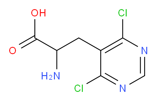 2-amino-3-(4,6-dichloropyrimidin-5-yl)propanoic acid
