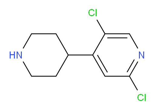 2,5-dichloro-4-(piperidin-4-yl)pyridine