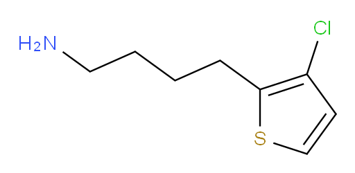 4-(3-chlorothiophen-2-yl)butan-1-amine