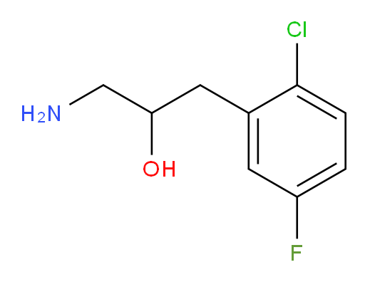 1-amino-3-(2-chloro-5-fluorophenyl)propan-2-ol
