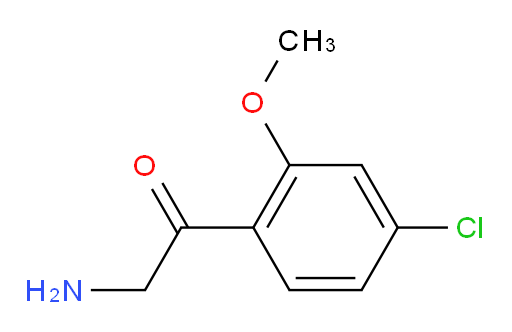 2-amino-1-(4-chloro-2-methoxyphenyl)ethan-1-one