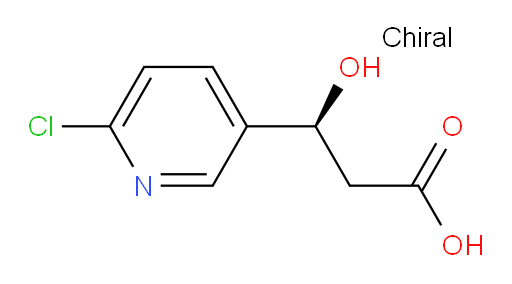 (3S)-3-(6-chloropyridin-3-yl)-3-hydroxypropanoic acid