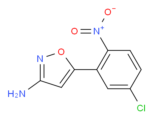 5-(5-chloro-2-nitrophenyl)-1,2-oxazol-3-amine
