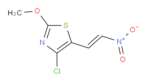 4-chloro-2-methoxy-5-(2-nitroethenyl)-1,3-thiazole