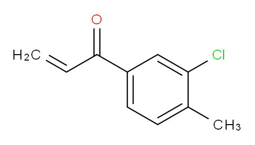 1-(3-chloro-4-methylphenyl)prop-2-en-1-one