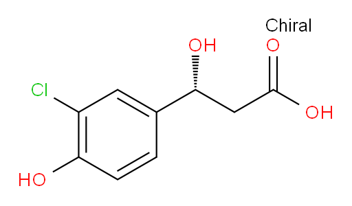 (3R)-3-(3-chloro-4-hydroxyphenyl)-3-hydroxypropanoic acid