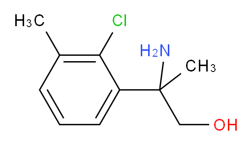 2-amino-2-(2-chloro-3-methylphenyl)propan-1-ol