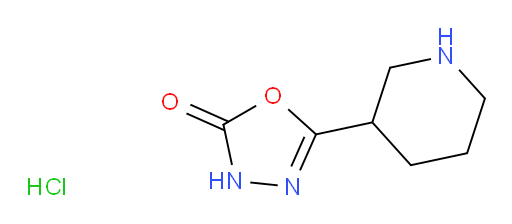 5-(piperidin-3-yl)-2,3-dihydro-1,3,4-oxadiazol-2-one hydrochloride