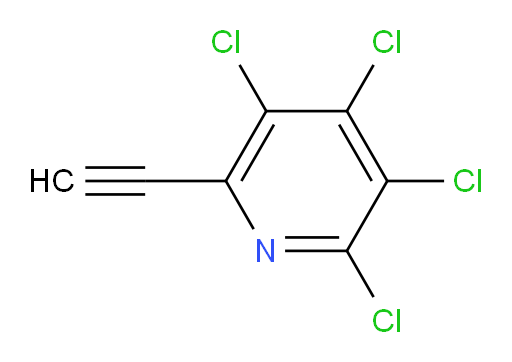 2,3,4,5-tetrachloro-6-ethynylpyridine