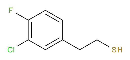 2-(3-chloro-4-fluorophenyl)ethane-1-thiol
