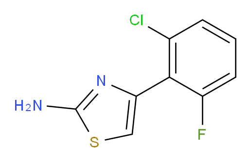 4-(2-chloro-6-fluorophenyl)-1,3-thiazol-2-amine