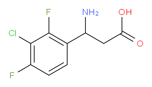 3-amino-3-(3-chloro-2,4-difluorophenyl)propanoic acid