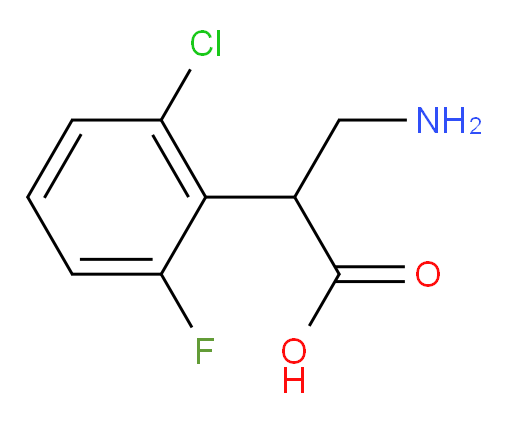 3-amino-2-(2-chloro-6-fluorophenyl)propanoic acid