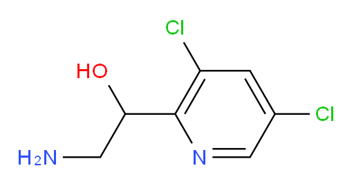 2-amino-1-(3,5-dichloropyridin-2-yl)ethan-1-ol