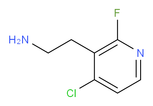 2-(4-chloro-2-fluoropyridin-3-yl)ethan-1-amine