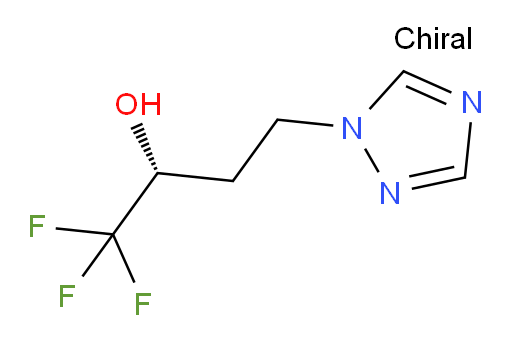 (2R)-1,1,1-trifluoro-4-(1H-1,2,4-triazol-1-yl)butan-2-ol