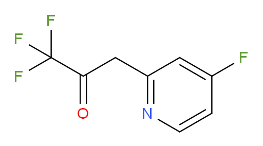 1,1,1-trifluoro-3-(4-fluoropyridin-2-yl)propan-2-one