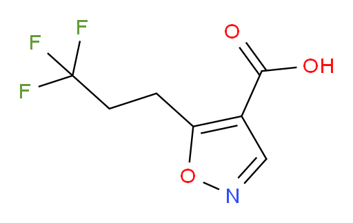 5-(3,3,3-trifluoropropyl)-1,2-oxazole-4-carboxylic acid