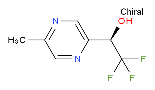 (1R)-2,2,2-trifluoro-1-(5-methylpyrazin-2-yl)ethan-1-ol
