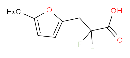 2,2-difluoro-3-(5-methylfuran-2-yl)propanoic acid