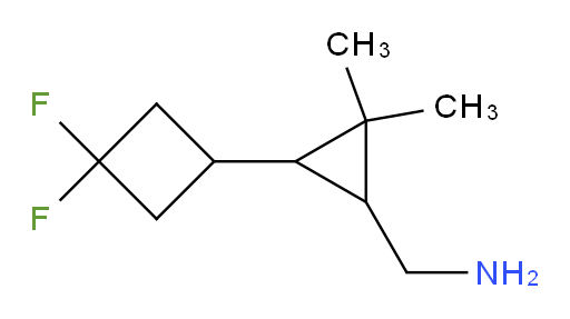 [3-(3,3-difluorocyclobutyl)-2,2-dimethylcyclopropyl]methanamine