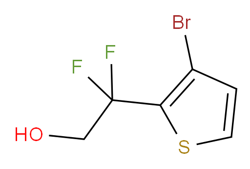 2-(3-bromothiophen-2-yl)-2,2-difluoroethan-1-ol