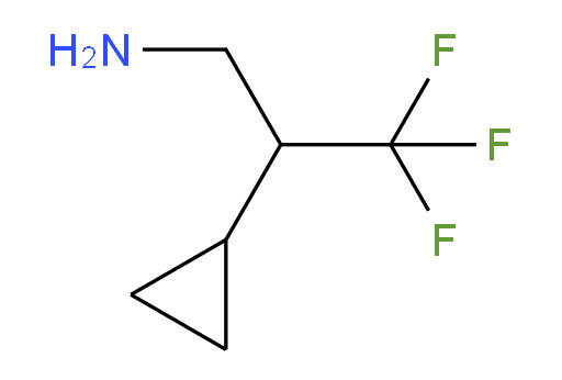 2-cyclopropyl-3,3,3-trifluoropropan-1-amine
