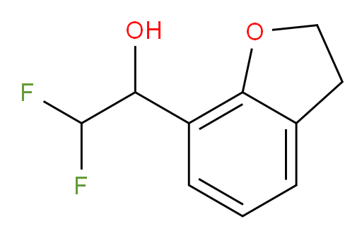 1-(2,3-dihydro-1-benzofuran-7-yl)-2,2-difluoroethan-1-ol