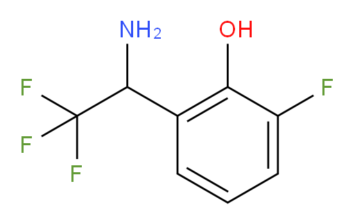 2-(1-amino-2,2,2-trifluoroethyl)-6-fluorophenol