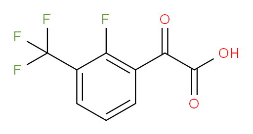 2-[2-fluoro-3-(trifluoromethyl)phenyl]-2-oxoacetic acid