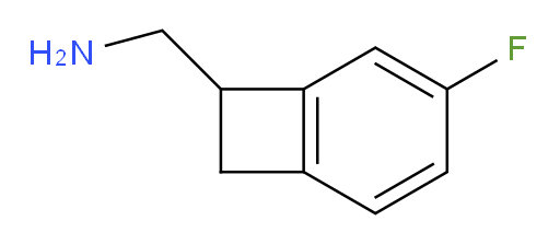 {4-fluorobicyclo[4.2.0]octa-1,3,5-trien-7-yl}methanamine