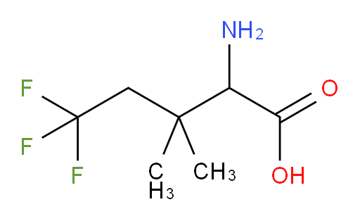 2-amino-5,5,5-trifluoro-3,3-dimethylpentanoic acid