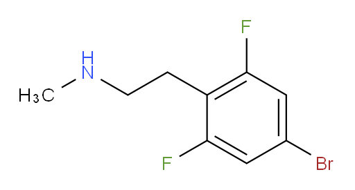 [2-(4-bromo-2,6-difluorophenyl)ethyl](methyl)amine