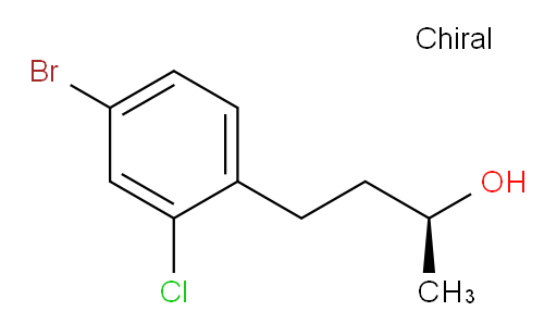 (2S)-4-(4-bromo-2-chlorophenyl)butan-2-ol