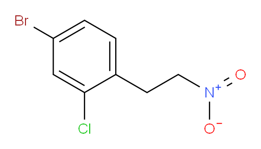 4-bromo-2-chloro-1-(2-nitroethyl)benzene