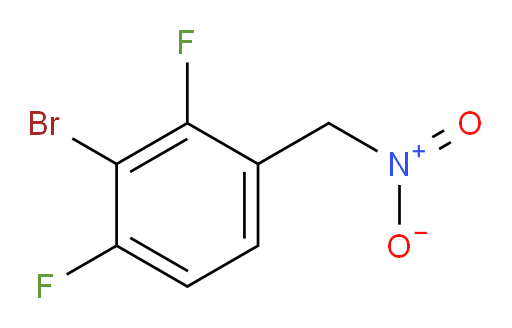 2-bromo-1,3-difluoro-4-(nitromethyl)benzene