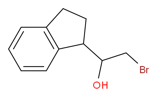 2-bromo-1-(2,3-dihydro-1H-inden-1-yl)ethan-1-ol