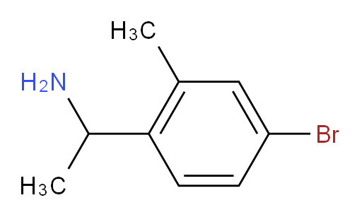1-(4-bromo-2-methylphenyl)ethan-1-amine